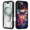 FVAENDHIO for iPhone 16 Pro Case Heavy Duty 3 in 1 Hybrid Military Grade Shockproof Drop FullBody Protective Cover for i