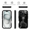 ZXHSBROK Designed for iPhone 16 Pro Max Case Military Grade Heavy Duty 3Layer Shockproof Drop Phone Protective Cover for