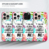 GlamCase for iPhone 16 Pro iPhone 16 Pro Case I Can Do All Things Through Christ Printed Slim Sleek Cute Plastic Hard Pr