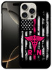 GlamCase for iPhone 16 Pro iPhone 16 Pro Case Nurse Flag Rn Design Printed Slim Sleek Cute Plastic Hard Snap on Protecti
