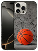 GlamCase for iPhone 16 Pro iPhone 16 Pro Case Basketball Wall Art Design Printed Slim Sleek Cute Plastic Hard Protective