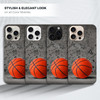 GlamCase for iPhone 16 Pro iPhone 16 Pro Case Basketball Wall Art Design Printed Slim Sleek Cute Plastic Hard Protective