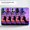 GlamCase for iPhone 16 Plus iPhone 16 Plus Case Horse Printed Cute Slim Sleek Plastic Hard Snap on Protective Designer B