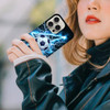 GlamCase for iPhone 16 Pro iPhone 16 Pro Case Soccer Lightining Design Printed Slim Sleek Cute Plastic Hard Protective D