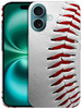 GlamCase for iPhone 16 Plus iPhone 16 Plus Case Baseball Printed Cute Slim Sleek Plastic Hard Snap on Protective Designe