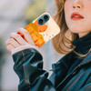 GlamCase for iPhone 16 iiPhone 16 Case Nature Sunny Forest Design Printed Slim Sleek Cute Plastic Hard Snap on Protectiv