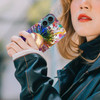 GlamCase for iPhone 16 Plus iPhone 16 Plus Case Vintage Color Baseball Design Printed Slim Fit Cute Plastic Hard Protect