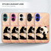 GlamCase for iPhone 16 Plus iPhone 16 Plus Case Watercolour Panda Design Printed Slim Sleek Cute Plastic Hard Protective