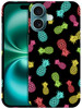 GlamCase for iPhone 16 iiPhone 16 Case Pineapple Multicolour Pattern Design Printed Slim Sleek Cute Plastic Hard Protect