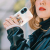 GlamCase for iPhone 16 iiPhone 16 Case Cute Baby Tiger Design Printed Slim Sleek Cute Plastic Hard Snap on Protective De