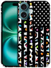 GlamCase for iPhone 16 Plus iPhone 16 Plus Case USA Flag with Leopard Skin Pattern Printed Slim Sleek Cute Plastic Hard