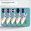 GlamCase for iPhone 16 iPhone 16 Case Teal Llama Cactus Design Printed Slim Sleek Cute Plastic Hard Snap on Protective D