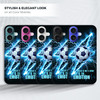 GlamCase for iPhone 16 iPhone 16 Case Soccer Lightining Design Printed Slim Sleek Cute Plastic Hard Snap on Protective D