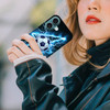 GlamCase for iPhone 16 iPhone 16 Case Soccer Lightining Design Printed Slim Sleek Cute Plastic Hard Snap on Protective D