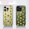 GlamCase Clear Case for iPhone 16 Pro Max iPhone 16 Pro Max Clear Case Strawberry Pattern Design Printed Durable Clear S