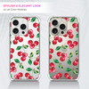 GlamCase Clear Case for iPhone 16 Pro iPhone 16 Pro Clear Case Polka Dots Pattern Design Printed Durable Clear Shockproo