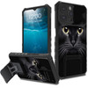 BPQOJB for iPhone 16 Pro Max Case with Sliding Camera Cover Kickstand Slim Dual Layer Hard PC Soft TPU Shock Proof Prote