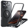 ESR for iPhone 16 Pro Case Compatible with MagSafe FullBody MilitaryGrade Drop Proof Case with Builtin 9H Tempered Glass