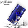 Yzniyzce Case for iPhone 16 Plus PU Leather Wallet Magnetic Folio Flip Wallet Phone Case Pattern Design Cover with Kicks