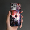 Guts and Griffith Berserk Unique Anime Phone Case Tempered Glass Shell Unique Design Manga Pattern Glossy Cover for iPho