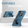 Fofvccv Magnetic for iPhone 16 Pro Max Case with Crossbody Lanyard Strap Compatible with Magsafe Builtin Invisible Stand