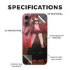 Phone Skin Compatible with Apple iPhone 16 Plus Anime Premium 3M Vinyl Protective Wrap Decal Cover Easy to Apply Crafted