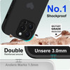 Giyer for iPhone 16 Pro Case with Screen Protectors Liquid Silicone Microfiber Lining Soft Rubber Shockproof AntiScratch