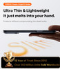 TORRAS for iPhone 17 Pro Case Slim Fit Ultra Thin Lightweight Minimal Design Secure Grip Silky Touch AntiScratch Hard PC