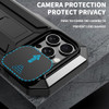 Compatible for iPhone 16 Pro Max 5G with Screen Protector Slide Camera Cover Aluminum Metal Gorilla Glass Shockproof Dus