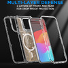 AICase for iPhone 16 Pro Max Case with Magsafe Bling Glitter for Women Girls Cute ShinyHeavy Duty Durable 3Layer Militar