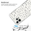 Fisgerod Black Celestial Sun and Moon Case for iPhone 16 Pro Trippy Sun and Moon Case for Girls Boys Women Men Soft Tren