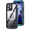 Lunivop for iPhone 16 Pro Max Case 69 Waterproof Compatible with Magsafe IP68 Underwater Clear Magnetic Builtin Screen P