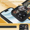 KANGHAR Case for iPhone 16 Pro Max Case Cute Mushroom Art Design Soft TPU Shockproof Protective for Women Girls Slim Pho