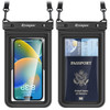 Up to 85 Floating Waterproof Phone Pouch 2 Pack Floatable Waterproof Phone Case with Lanyard for iPhone 17 16 15 Pro Max