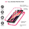 Miracase iPhone SE Case 2020 2022 iPhone 8 Case FullBody Glass Back with Builtin Glass Screen Protector Rugged iPhone SE