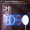 Magnetic iPhone 16 Pro Max Case 360 Rotatable Ring Stand MagSafe Compatible MilitaryGrade Protection Raised Camera Frame