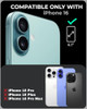 TORU for iPhone 16 Wallet Case with Card Holder Hidden ID Credit Card Slot Flip Kickstand Slim Fit Shockproof Heavy Duty