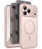 Magnetic for iPhone 16 Pro Case with Camera Control ButtonCompatible with MagSafeFull Camera ProtectionPrivacy Screen Pr