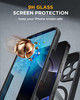 Miracase Magnetic for iPhone 16 Pro Case FullBody Phone with Builtin Glass Screen Protector Compatible with MagSafe Mili
