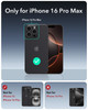 ESR for iPhone 16 Pro Max Case with Stash Stand Camera Control 23FT MilitaryGrade ShockAbsorbing Drop Protection Compati