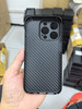Ultra Thin Aramid Carbon Fiber Case for Apple iPhone 16 pro max Camera Full Cover Protection Black