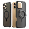 araree Duple M Stand for iPhone 16 Pro Max Case Compatible with MagSafe 360 Rotatable Magnetic Ring Builtin Invisible Lo