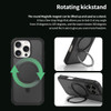 araree Duple M Stand for iPhone 16 Pro Max Case Compatible with MagSafe 360 Rotatable Magnetic Ring Builtin Invisible Lo