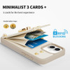 LAMEEKU Wallet Case for iPhone 16 Pro Card Holder Leather Case with 360 Rotation Ring Kickstand Protective Cover for iPh