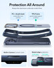 ESR for iPhone 17 Pro Max Case with Stash Stand Camera Control Cover Compatible with MagSafe MilitaryGrade Drop Protecti