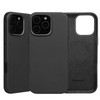 Rumwot for iPhone 16 Pro Max Leather Case Compatible with Magsafe and Wireless Charge Full Grain Genuine Leather Metal B