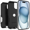 OtterBox iPhone 16e 15 14 13 Commuter Series Case Black Slim Tough PocketFriendly with Port Protection