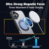Bonkier for iPhone 16 Case with Screen Protector Lens Protector 15 FT Military Drop Protection Magnetic Kickstand Compat