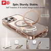 CASEKOO for iPhone 16 Pro Max Case Desert Titanium 360 Spin Magnetic Stand Compatible with Magsafe16FT Military Protecti