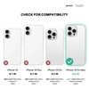 QOVOC for iPhone 16 Pro Max Case Clear Glitter MagSafe Compatible Bling Sparkly Girly Case for iPhone 16 Pro Max Magneti
